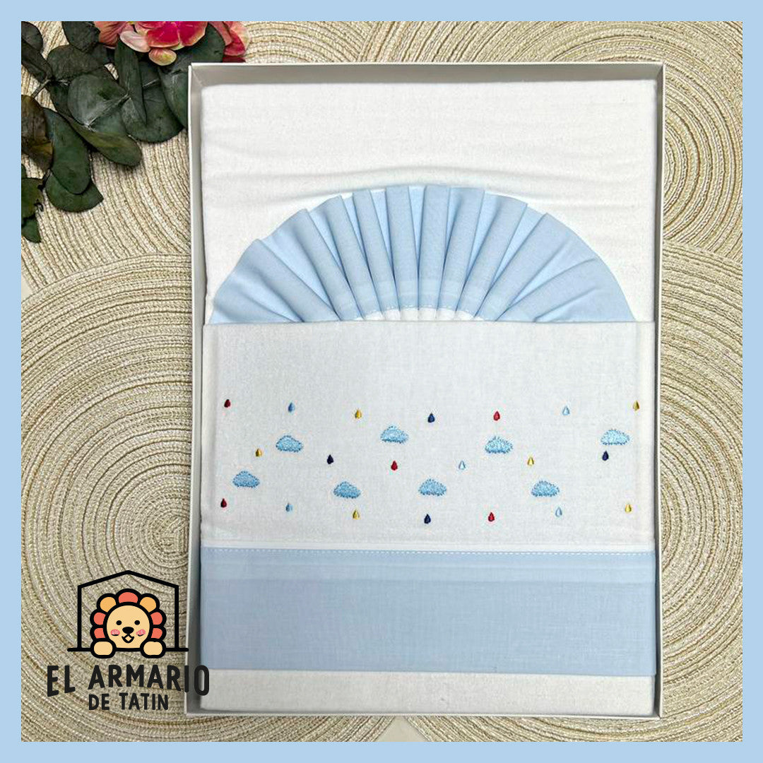 Sábanas de cuna de franela