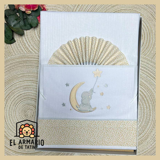 Sábanas de minicuna de verano