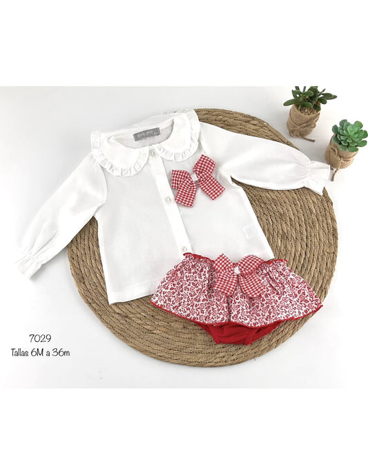 Conjunto niña perrito