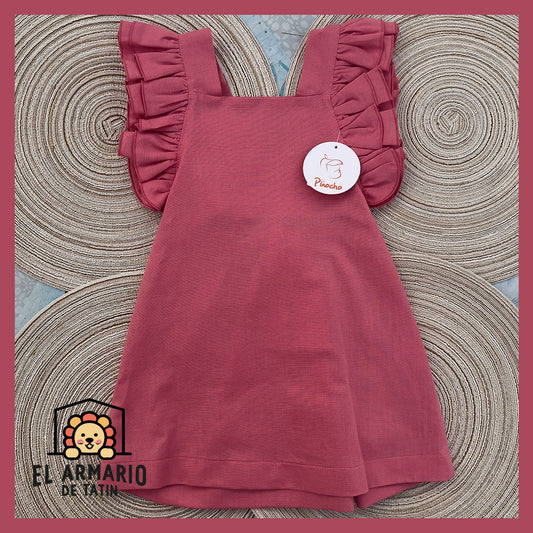 Vestido volantes