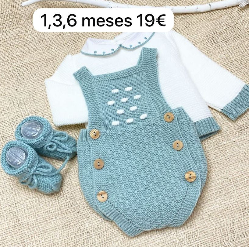 Peto de lana con jersey