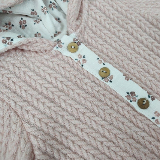 Pelele Algodón de Azúcar Capucha