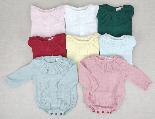 Pelele Básico de Bámbula Verde Botella