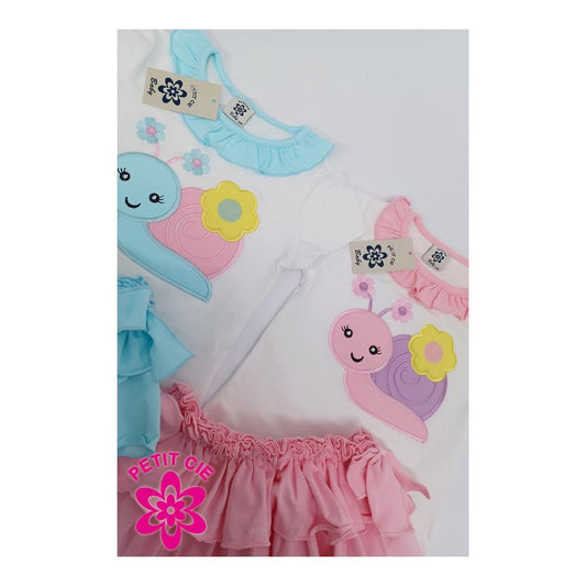 Conjunto caracol niña