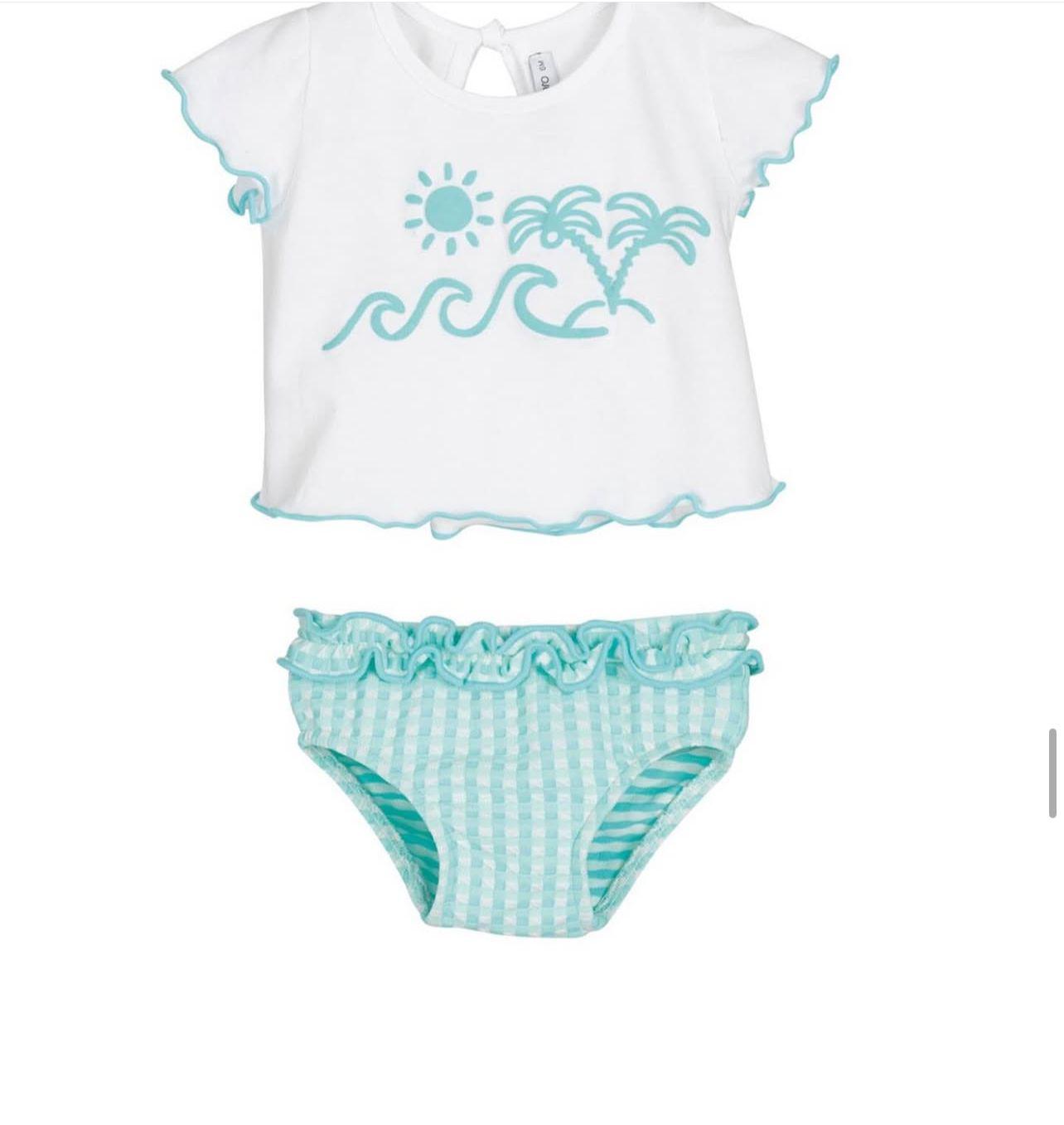 Conjunto de baño ola niña