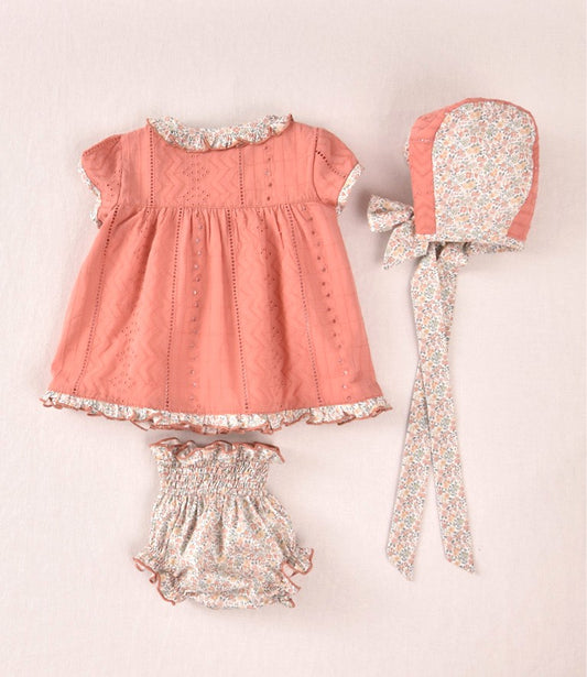 Vestido Calado 3 piezas