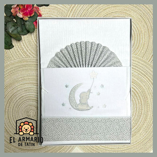 Sábanas de minicuna de verano