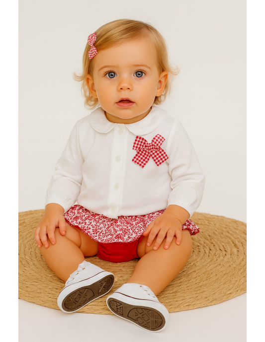 Conjunto niña perrito