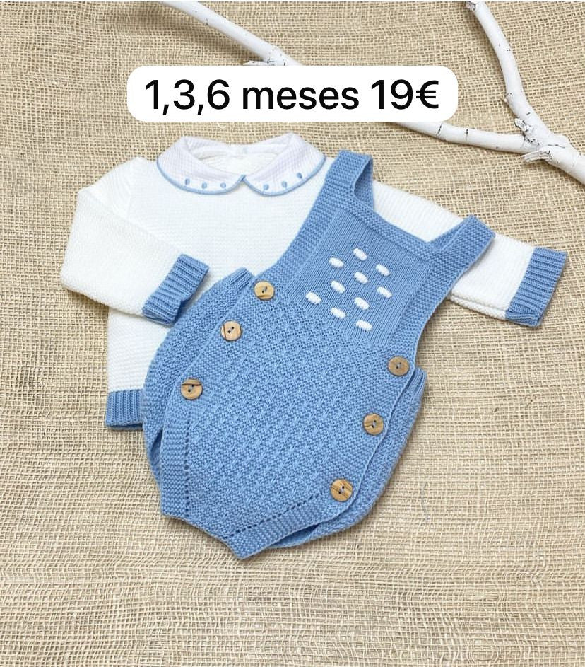 Peto de lana con jersey