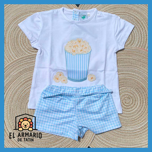 Conjunto de baño Palomitas