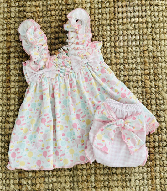 Vestido piruletas