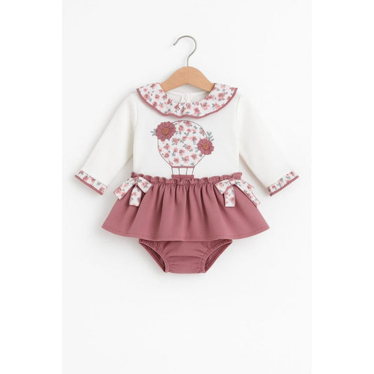 Conjunto globo floral