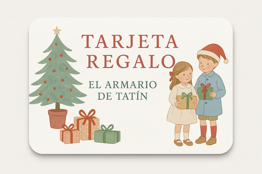 TARJETA DE REGALO NAVIDAD