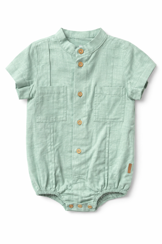 Pelele Guayabera Verde