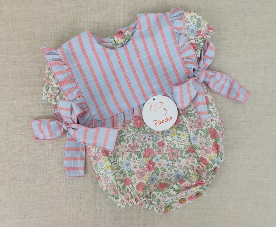 Pelele Nata y Fresa floral