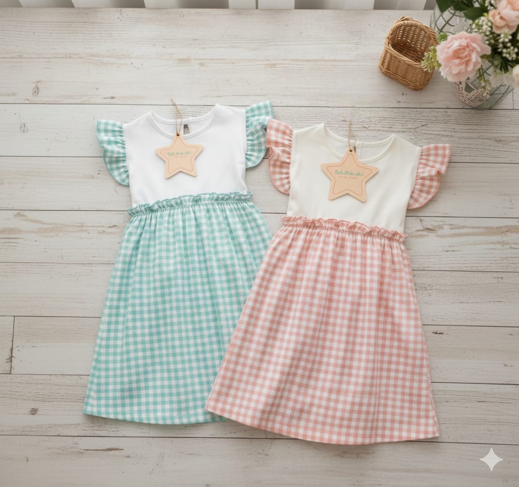 Vestido de vichy