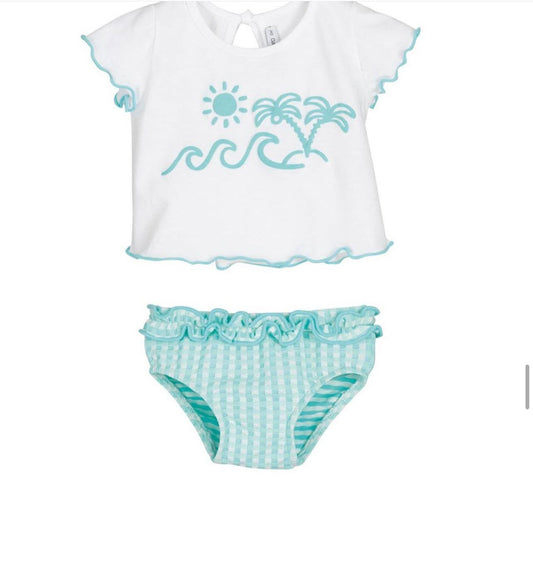 Conjunto de baño ola niña